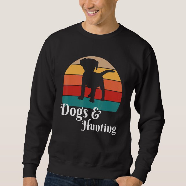 Sudadera Perros y caza (Anverso)