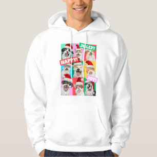 Sudadera Perros y Gatos con Barba de Santa