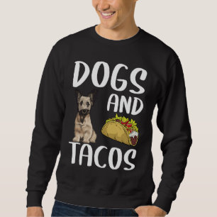 Sudadera Perros Y Tacos Skye Terrier Comida Mexicana
