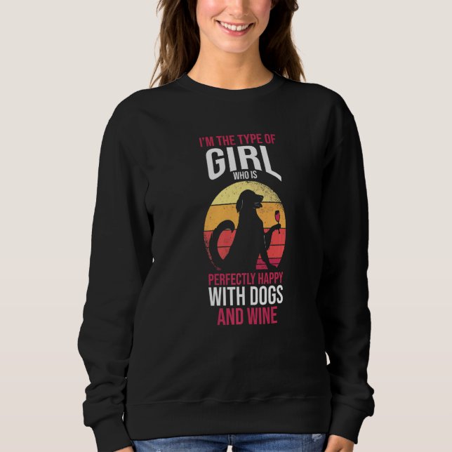 Sudadera Perros Y Vinos 1 (Anverso)