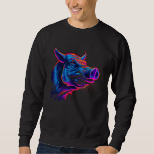 Sudadera Persecución de cerdos para la caza de cerdos y ase
