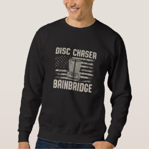 Sudadera Perseguidor de Discos Bainbridge Humor Golfista de