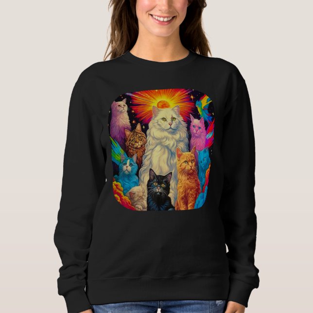 Sudadera Persian Cat Art (Anverso)