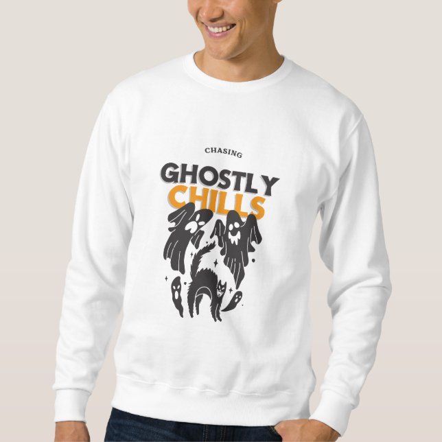 Sudadera Persiguiendo a Ghostly Chills (Anverso)