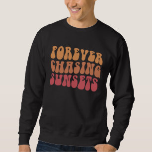 Sudadera Persiguiendo para siempre la puesta de sol Tendenc