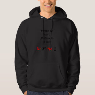 Sudadera Persona a bordo