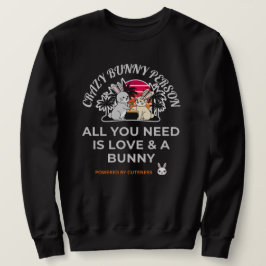 Sudadera Persona de conejo loca