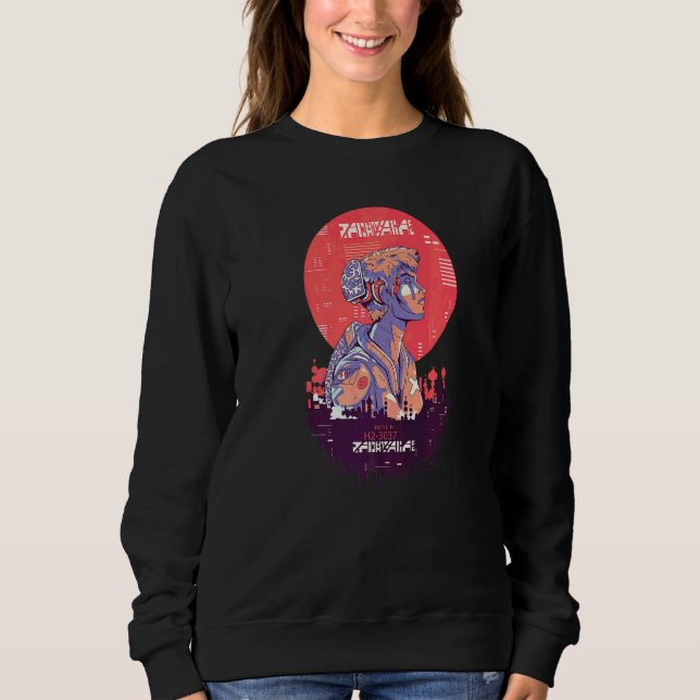 Sudadera Persona Futurista Berlín (Anverso)