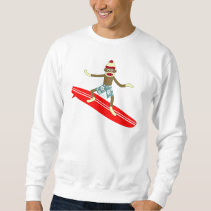 Sudadera Persona que practica surf del mono del calcetín