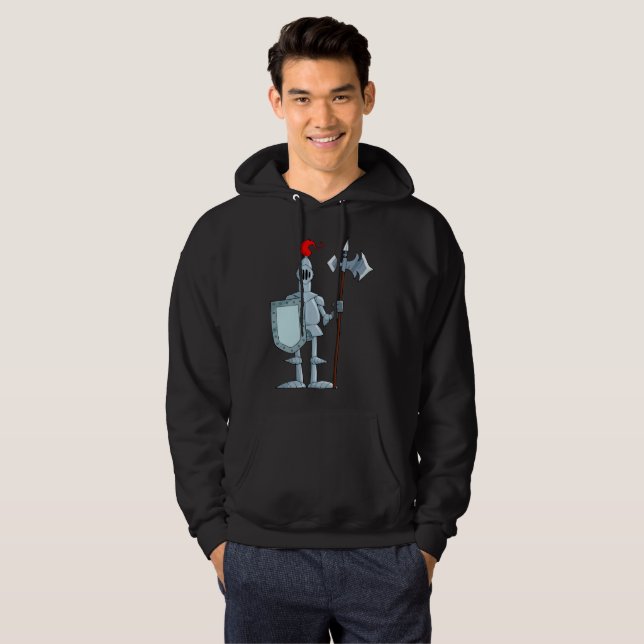 Sudadera Personaje de Caballero con Armadura Medieval (Anverso completo)