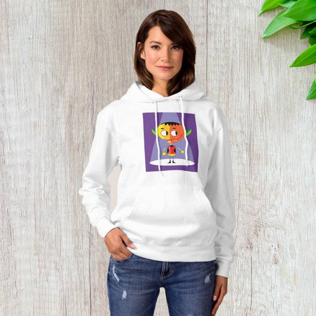 Sudadera Personaje de Cabeza Naranja (Subido por el creador)