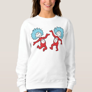 Sudadera Personaje de Dr. Seuss Thing 1 y Thing 2