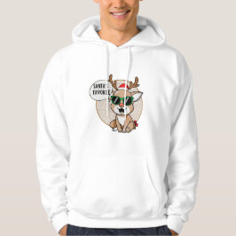 Sudadera Personaje de Reno Favorito de Santa