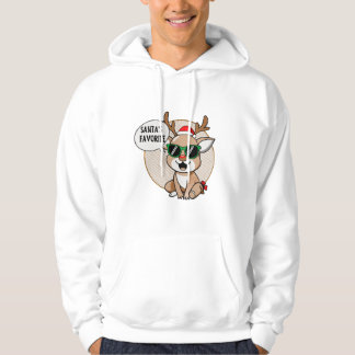 Sudadera Personaje de Reno Favorito de Santa
