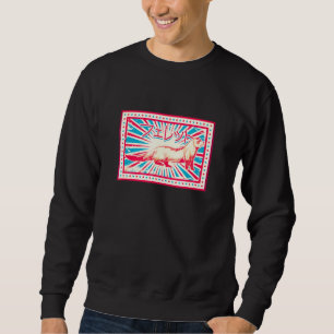 Sudadera Personaje japonés del propietario de ferret vintag