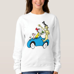 Sudadera Personajes de Huevos Verdes y Jamón de Dr. Seuss e