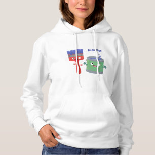 Sudadera Personajes de pincel y dibujos animados
