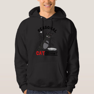 Sudadera Personal Cat Servant  black Cat mom cat dad