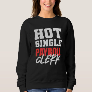 Sudadera Personal contable de empleado único caliente