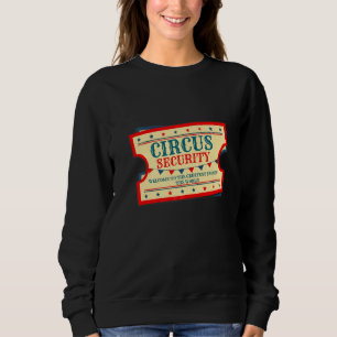 Sudadera Personal de seguridad del circo Evento Carnaval Gr