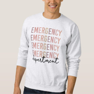 Sudadera Personal del Departamento de Emergencia   Enfermer