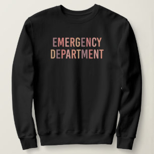 Sudadera Personal del Departamento de Emergencia   Enfermer