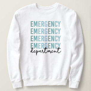 Sudadera Personal del Departamento de Emergencia Enfermer