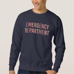 Sudadera Personal del Departamento de Emergencia   Enfermer