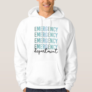 Sudadera Personal del Departamento de Emergencias ER Enfe