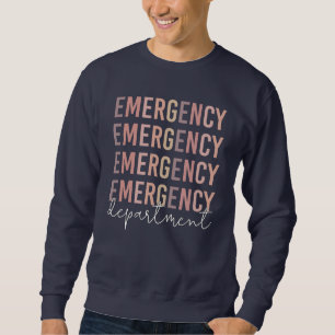 Sudadera Personal del Departamento de Emergencias ER Enfe
