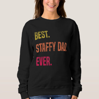 Sudadera Personal del Día del Padre del perro de Staffordsh