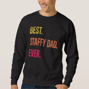 Sudadera Personal del Día del Padre del perro de Staffordsh