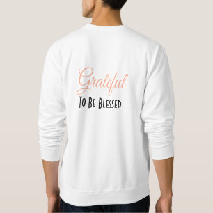 Sudadera Personalice - Agradecimiento por las cosas pequeña