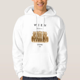 Sudadera Personalisierte Wien Börse | Name & Jahr