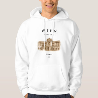 Sudadera Personalisierte Wien Hofburg | Name & Jahr
