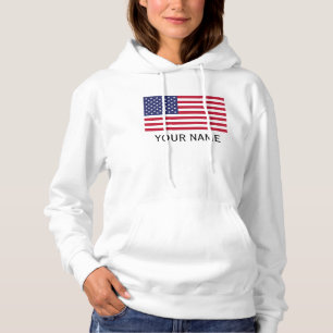 Sudadera Personaliza con tu nombre Estados Unidos