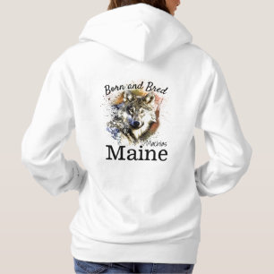 Sudadera Personaliza hecha en tu ciudad, lobo estatal