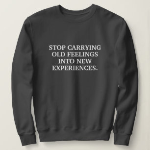 SUDADERA PERSONALIZA TUS PROPIAS CITAS MODERNAS MINIMALISTA