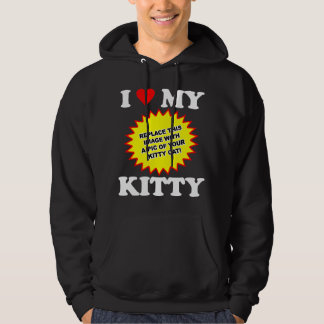 Sudadera PERSONALIZABLE Amo a mi gatito