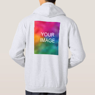 Sudadera Personalizable de diseño posterior Añadir texto de