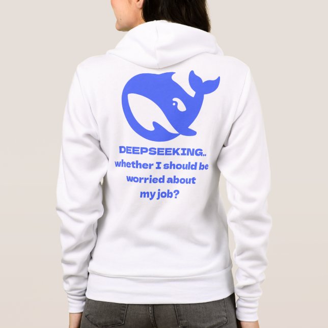 Sudadera PERSONALIZABLE de impresión frontal y posterior PR (Reverso)