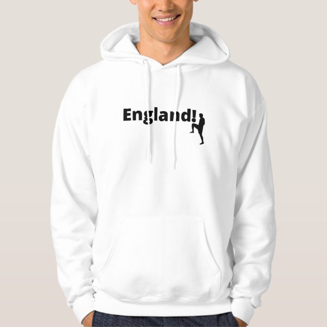Sudadera Personalizable de jugador de fútbol de Inglaterra (Anverso)