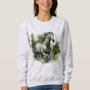 Sudadera Personalizable de los amantes de los caballos