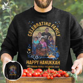 Sudadera Personalizable Foto REUNIÓN DE LA FAMILIA HANUKKAH