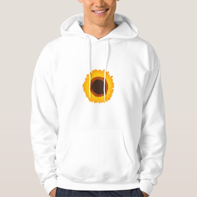 Sudadera Personalizable Hoodie de girasol (Anverso)