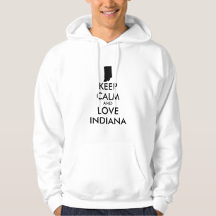 Sudadera Personalizable MANTÉN LA CALMA y AMA INDIANA