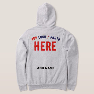 SUDADERA PERSONALIZABLE MODERNO ELEGANTE ASH VERIFICADO MAR