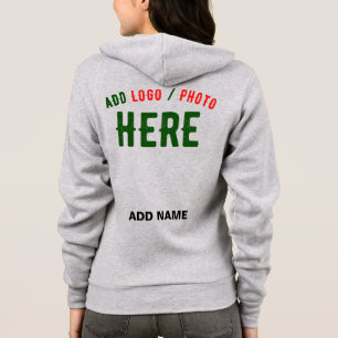 SUDADERA PERSONALIZABLE MODERNO ELEGANTE ASH VERIFICADO MAR