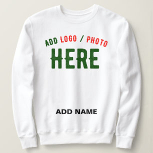 SUDADERA PERSONALIZABLE MODERNO ESTILO BLANCO VERIFICADO MA