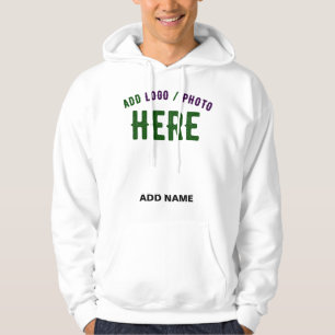 SUDADERA PERSONALIZABLE MODERNO ESTILO BLANCO VERIFICADO MA